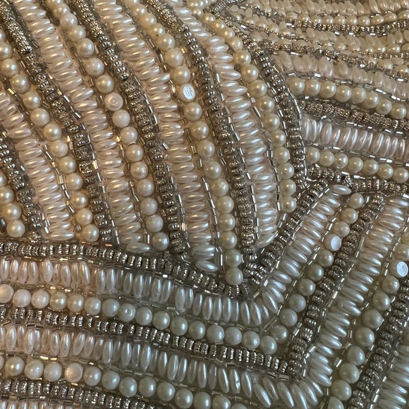 Beaded Christmas stocking - Picture 2 of 2